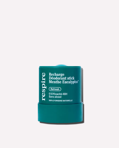 Recharge Déodorant stick Menthe Eucalyptus